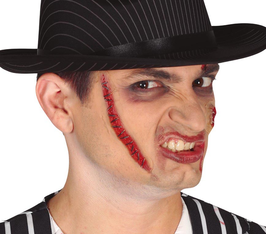 SEAMED SCAR LATEX WITH LIQUID GLUE