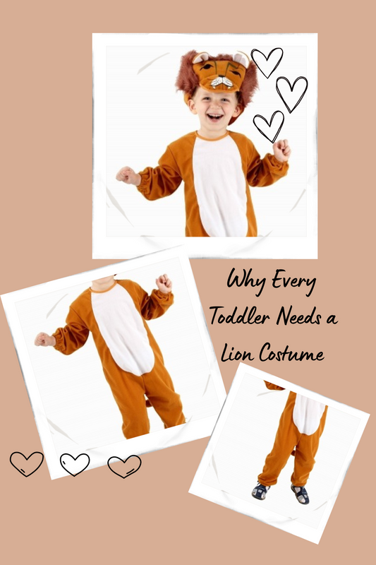 Toddler Lion Costume - Roar into Playtime with Whimsical Wildness!