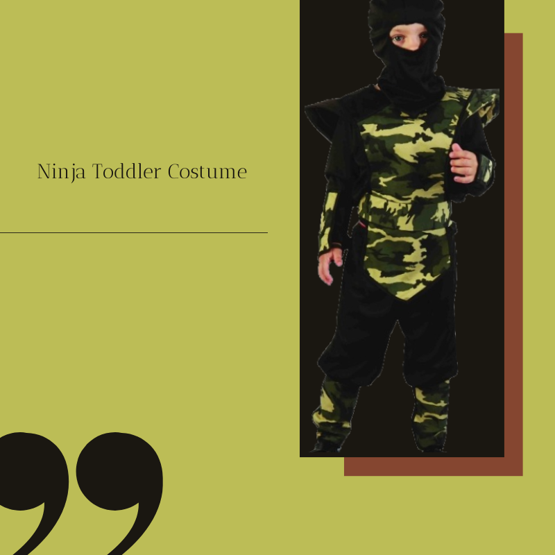 Ninja Toddler Costume - Stealthy Adventure for Little Warriors