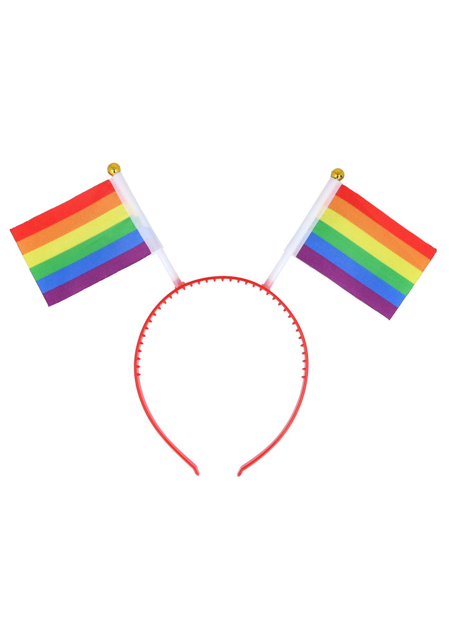 Rainbow Pride flag headband