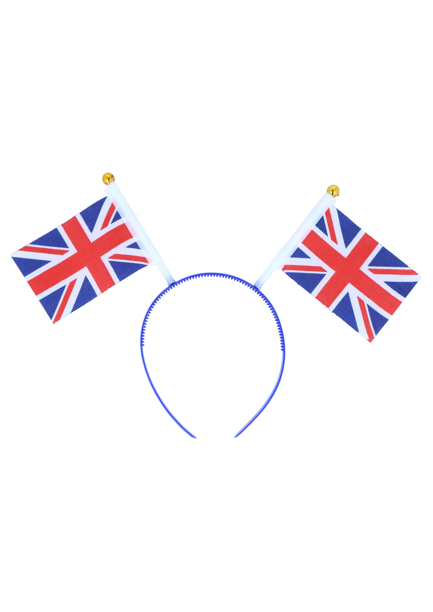 Union Jack flag headband