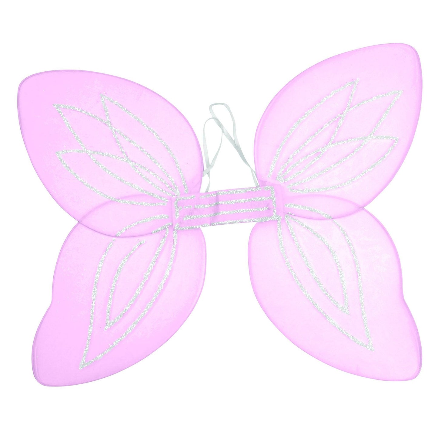 Adults Angel Wings, Womens, Pink and white One Size - Labreeze
