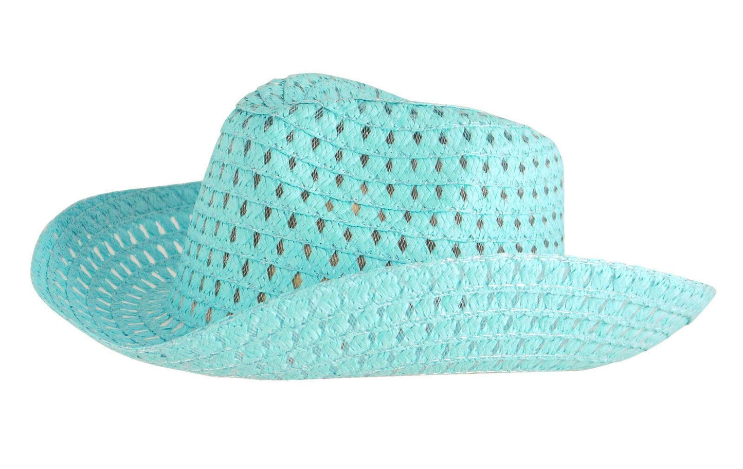 Easter Bonnet Boys Girls Cowboy Straw Hat Unisex Decoration Childrens Parades - Labreeze