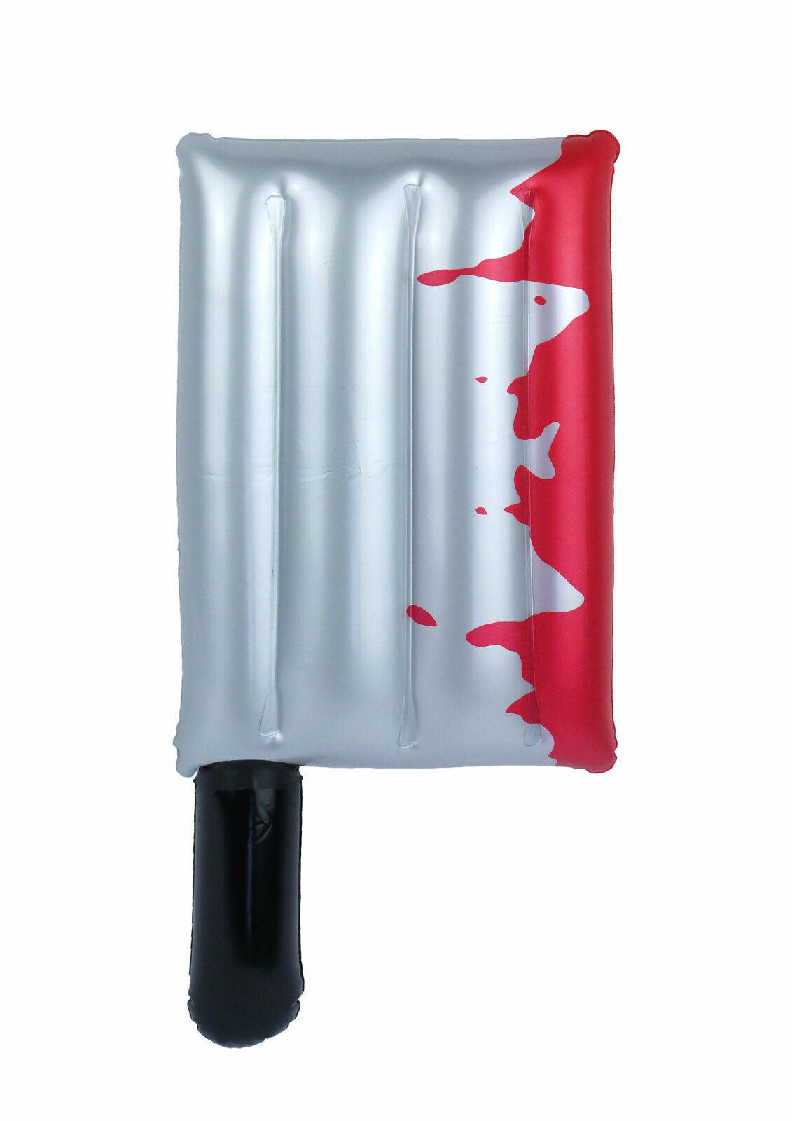 Inflatable Bloody Cleaver 40 Cm Blow Up Scary Toy Halloween Party Decoration - Labreeze