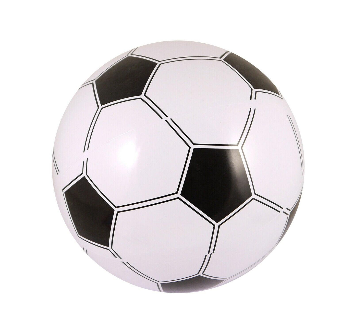 Inflatable Football Blow up Plastic Beach Ball Kids Toys 40cm Pool Party Prop - Labreeze