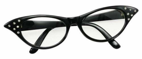 Ladies 50’s Female Style Glasses Rockabilly Fifties Hen Party Costume Accessory - Labreeze