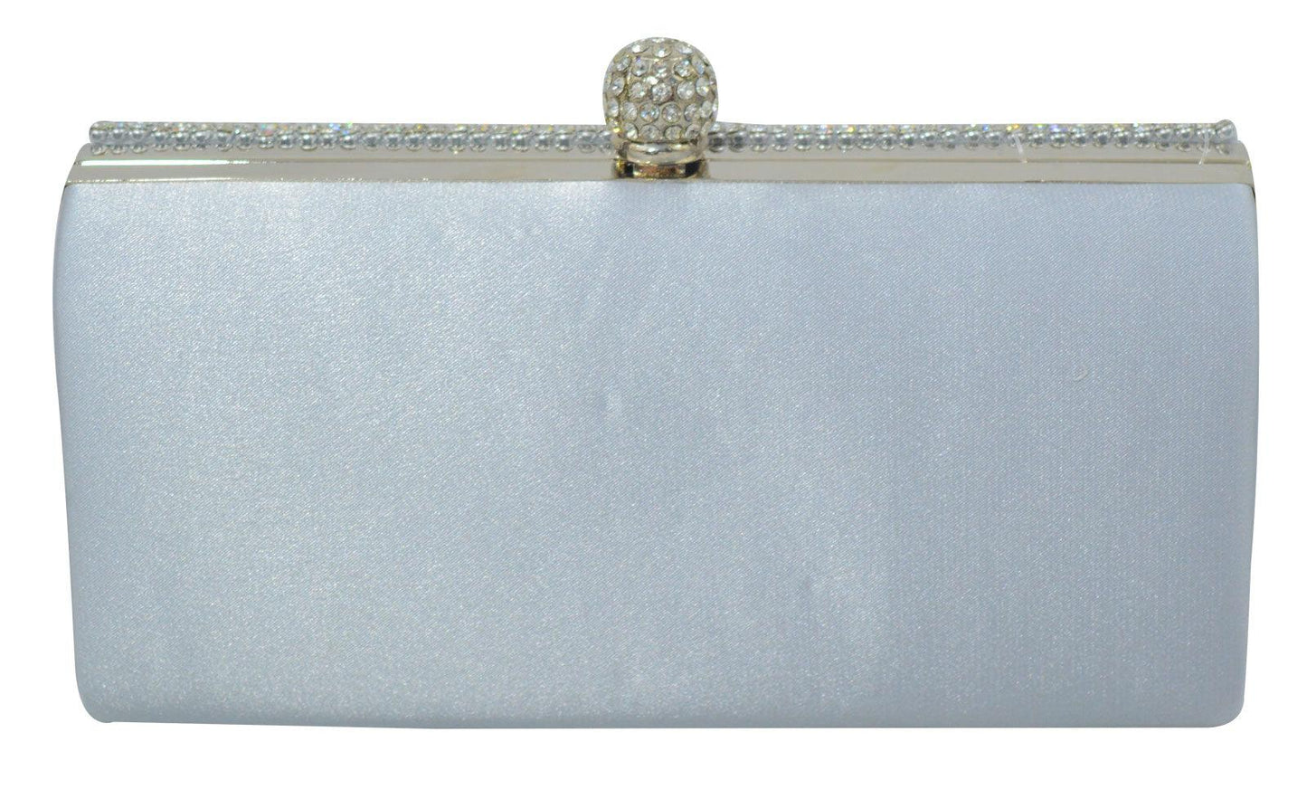 Ladies Sparkly Diamante Party Wedding Prom Evening Luxury Clutch Bag Purse - Labreeze