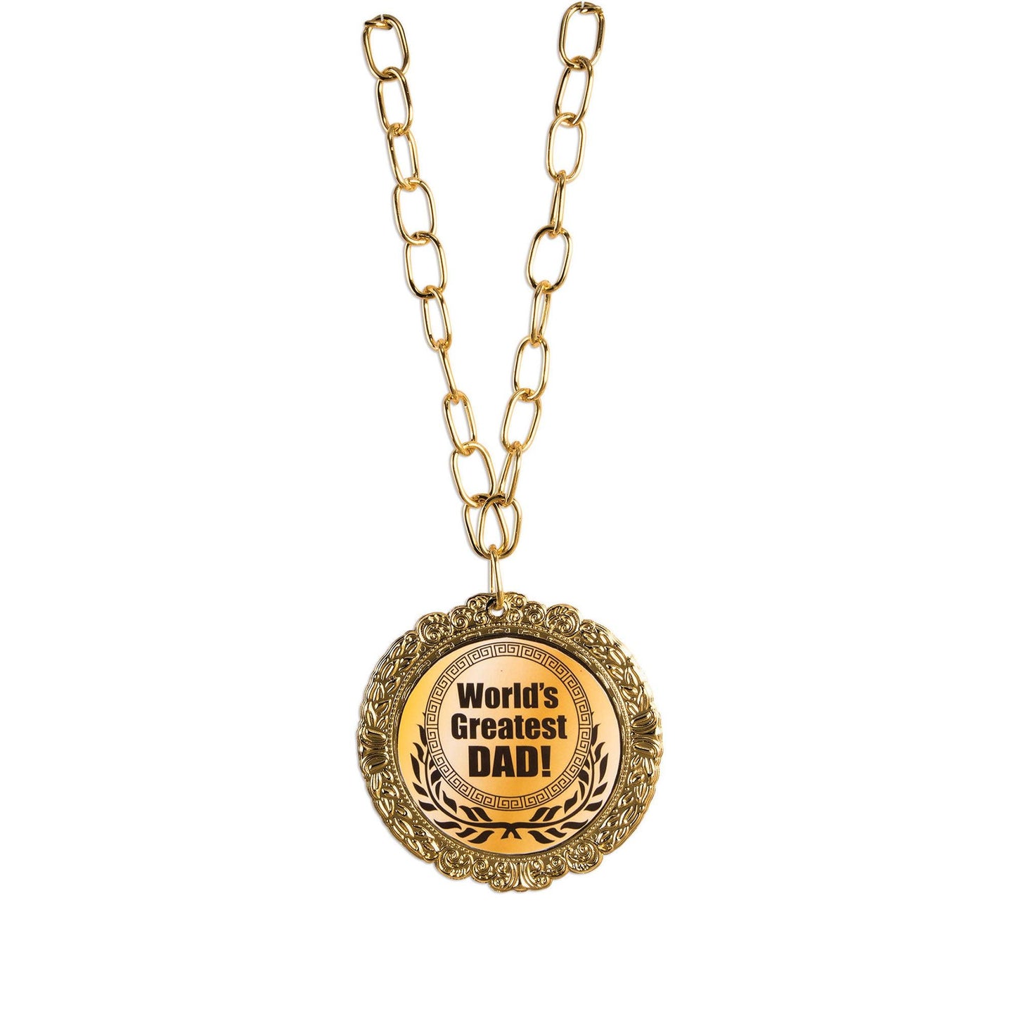 Medal Award Worlds Greatest Dad - Labreeze