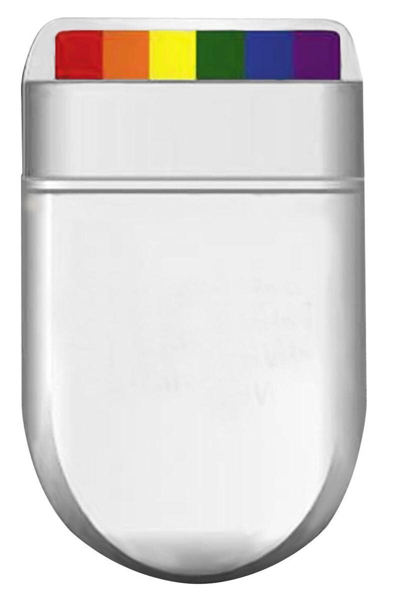 New Rainbow Fan Brush Face & Body Paint Fancy Dress Party Make-up Accessory - Labreeze