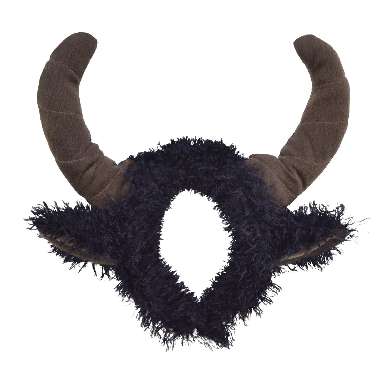 NEW Themed Animals Brown Furry Animal Bull Horns Headband - Labreeze