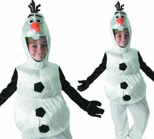 Olaf Frozen Kids Costume Fancy Dress Disney Snowman Boys Girls Child Outfit for christmas - Labreeze