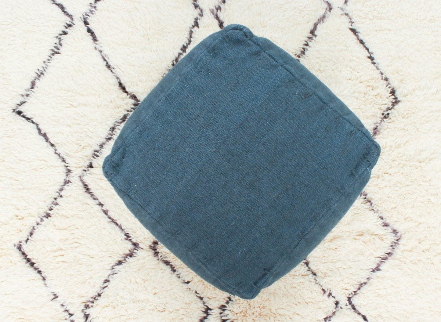 Pouf Hand designed JUTE home decor item - Labreeze