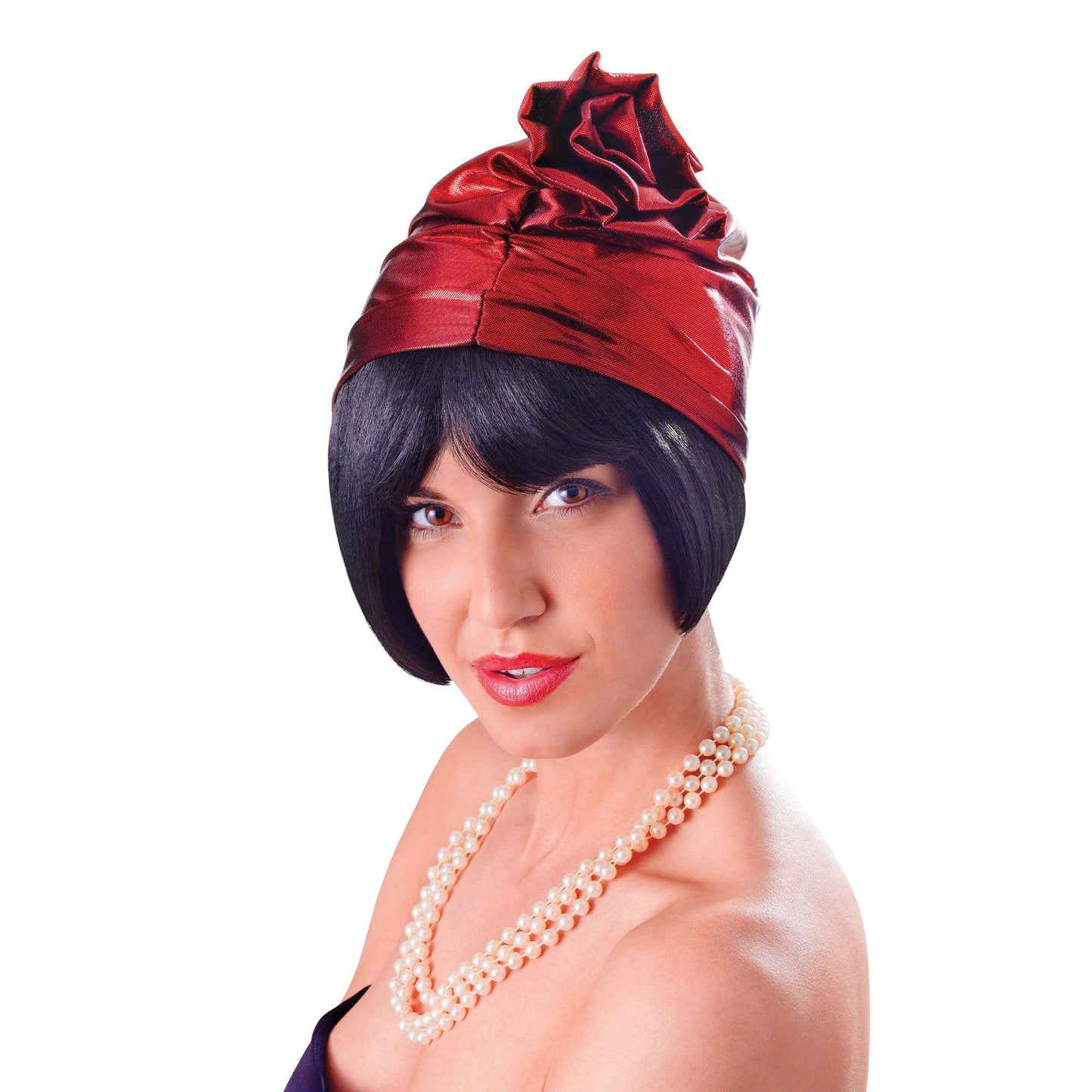 Red Cloche 20s Hat - Labreeze