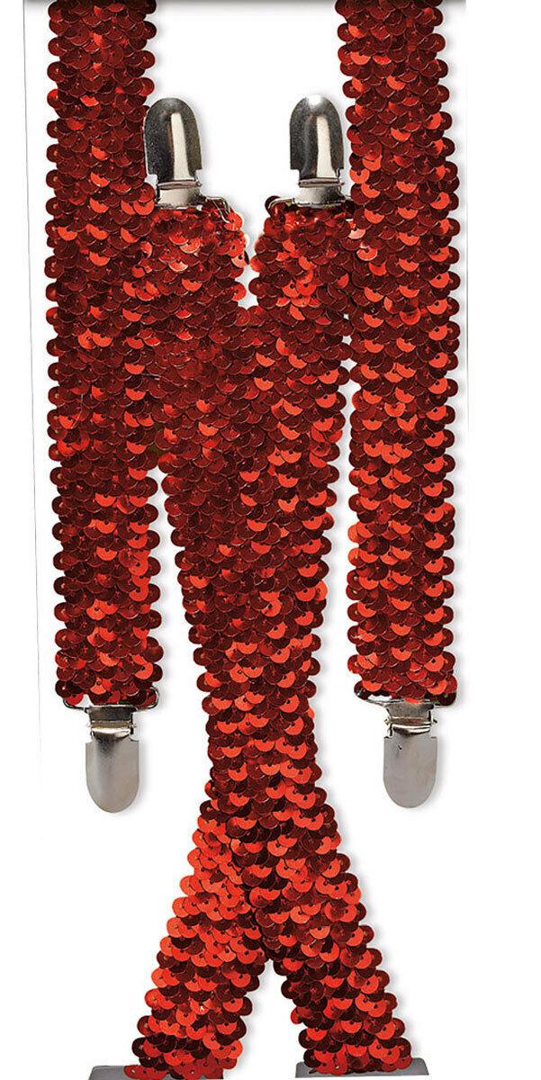 Red Plain Bow Tie Braces Fez Hat Moroccan Turkish Fancy Outfit Set - Labreeze