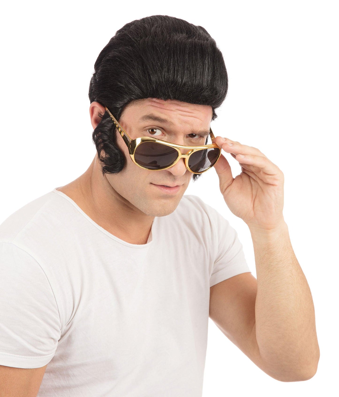 Rock Star Wig (& Sideburns) - Labreeze