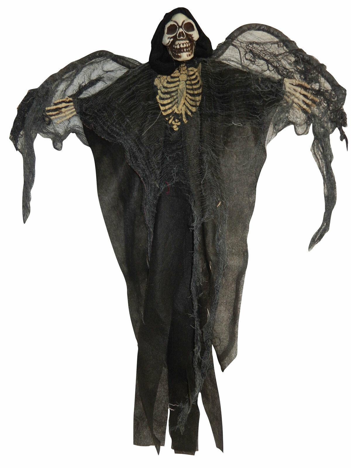Scary Skeleton Flying Reaper 60cm Halloween Handing Party Decoration Prop - Labreeze
