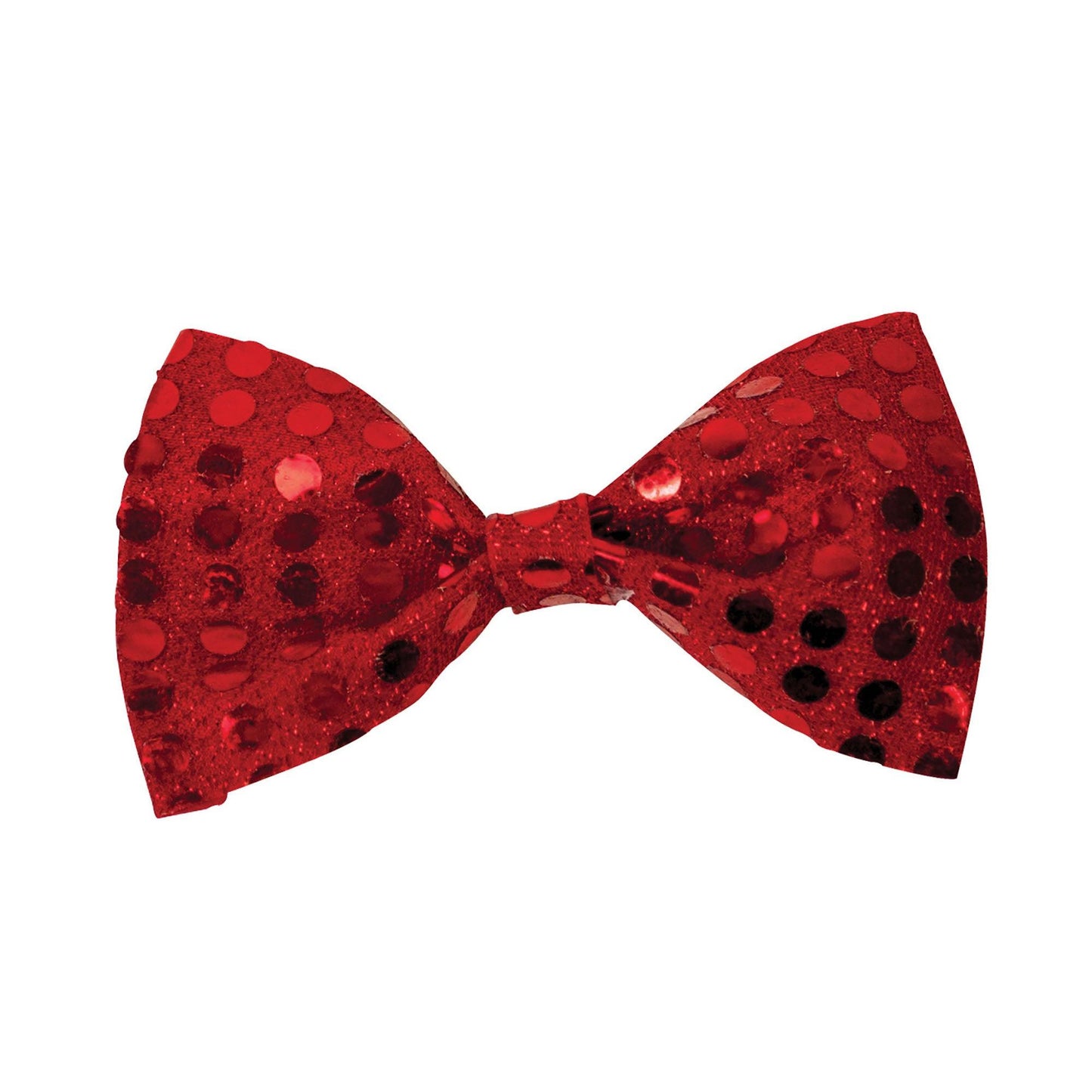 Sequin Bow Tie Red - Labreeze