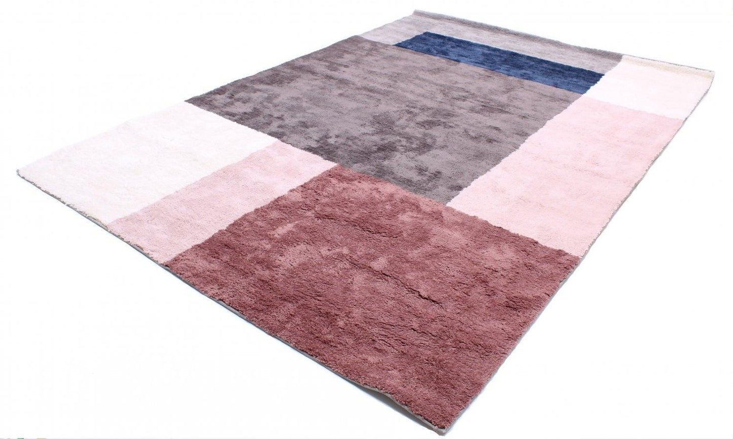 Shaggy Rug Comfy floor handmade SQUARE rug - Labreeze