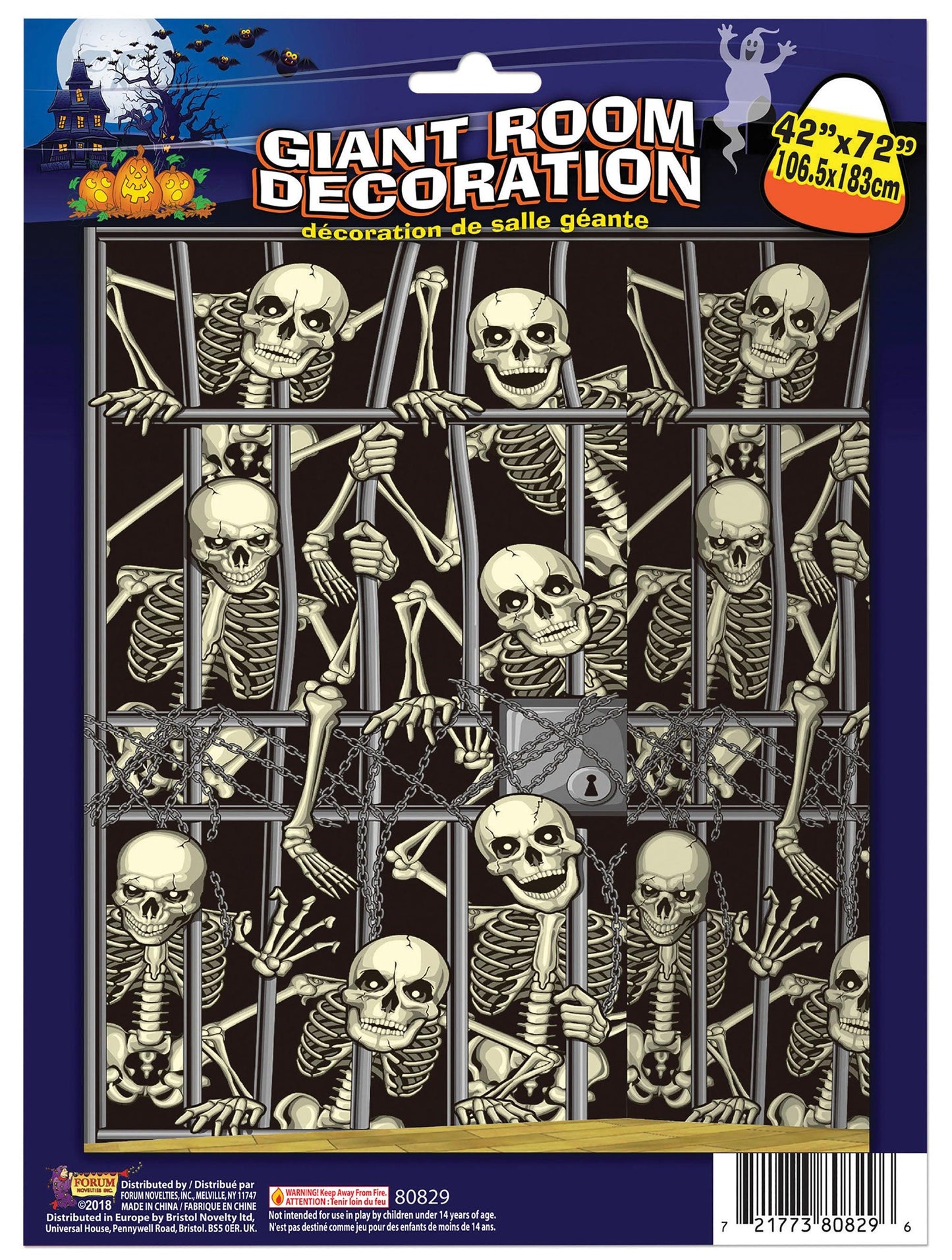 Skeleton Invasion Back Drop - Labreeze