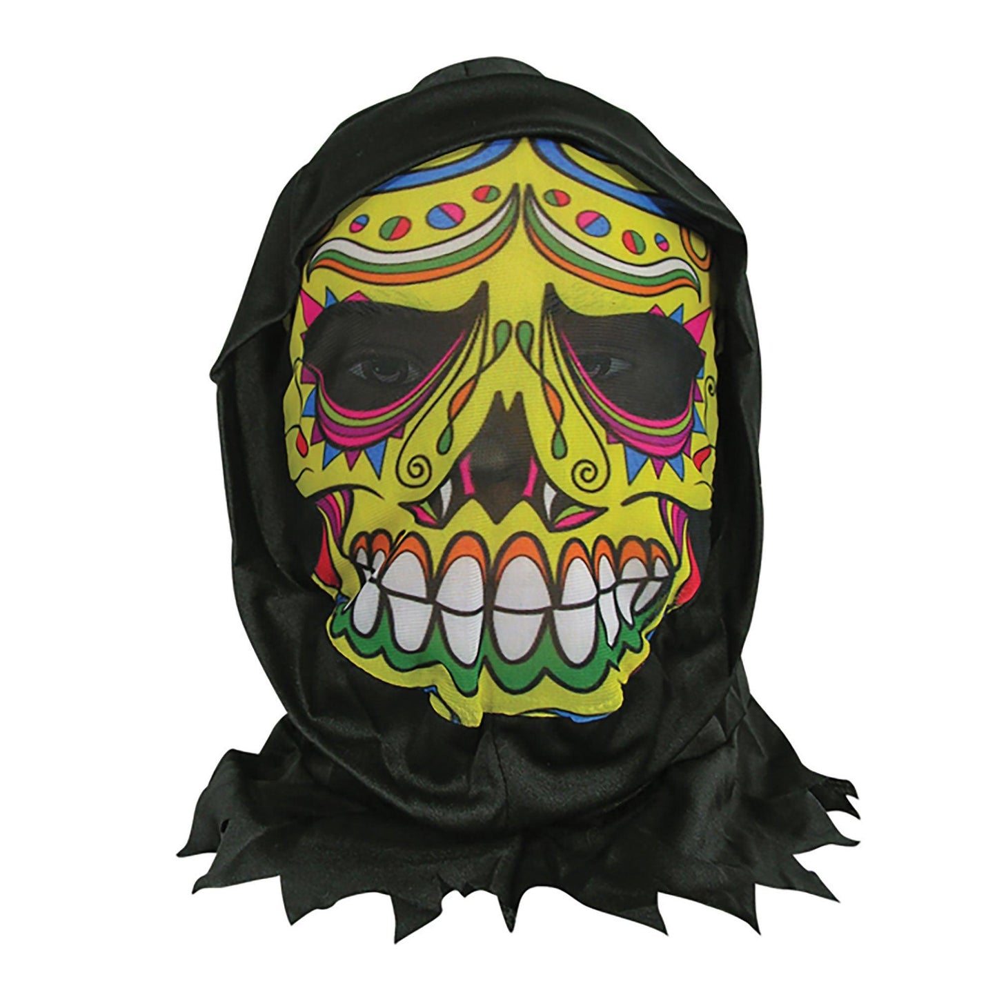 Skin Mask with Hood Day of the Dead - Labreeze