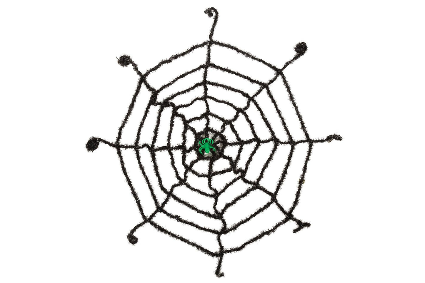 Spiderweb Black with Glow Spider - Labreeze