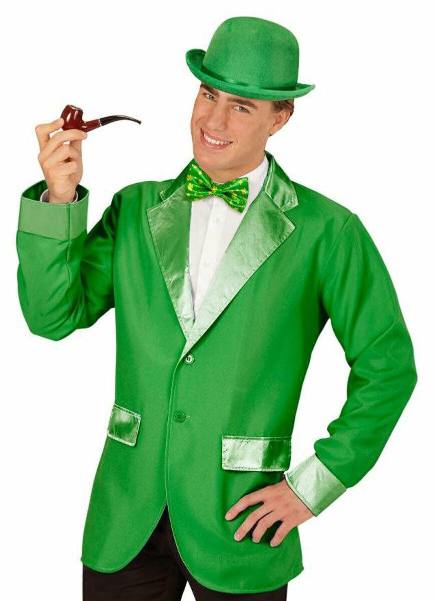 St Patrick’s Day Shamrock Printed Bow Tie Irish Fancy Dress Accessory - Labreeze