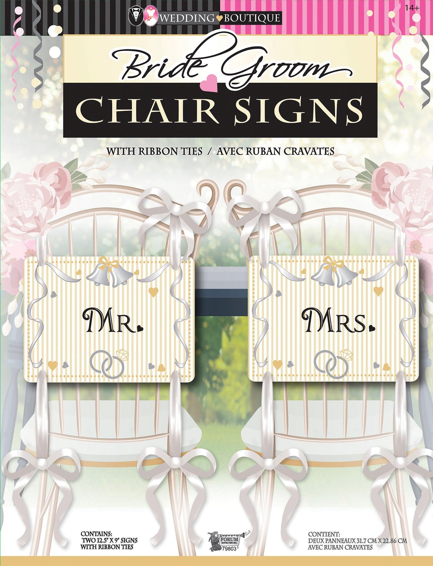 Wedding Mr & Mrs Chair - Labreeze