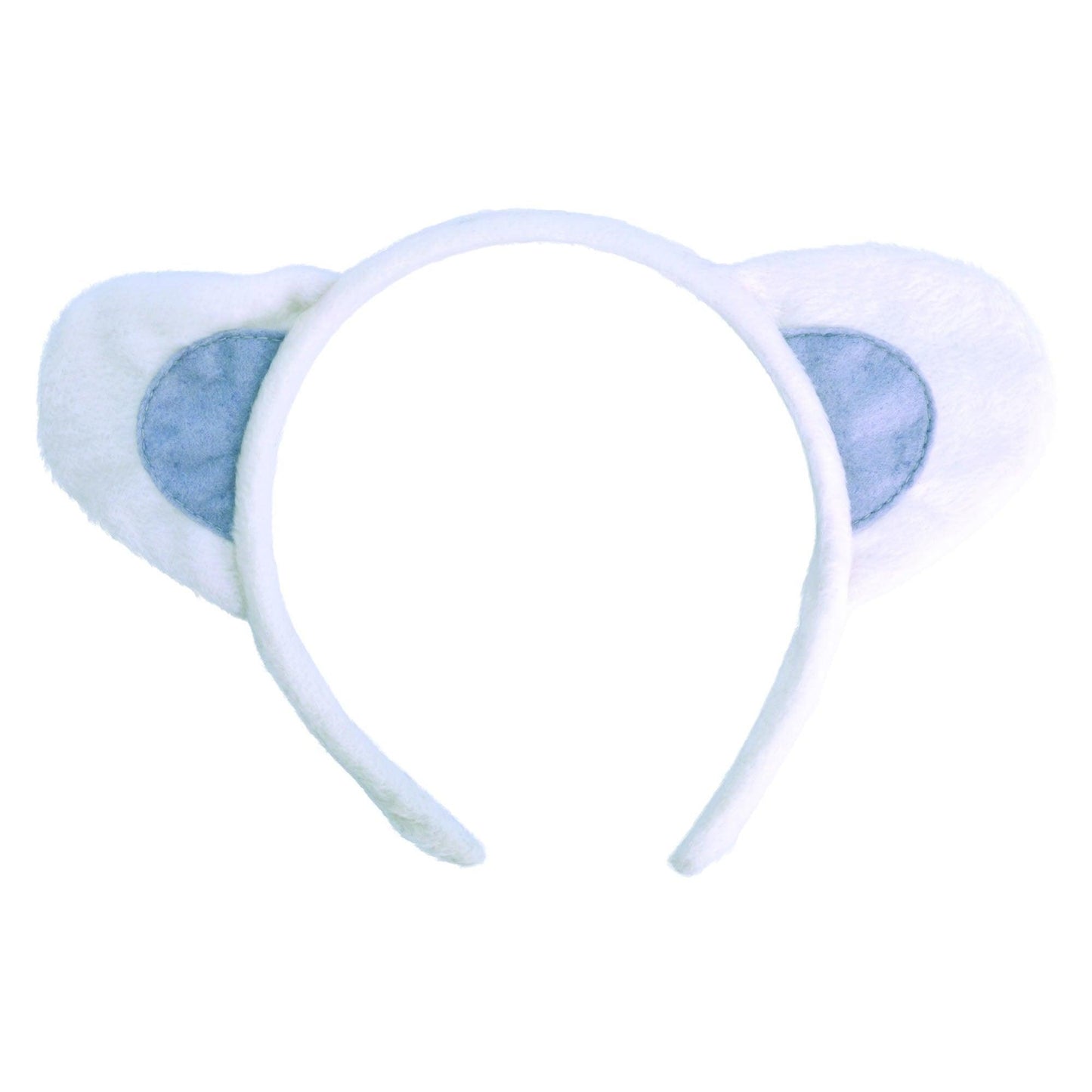 White Animal Ears Polar Bear Fancy Dress Costume Accessory - Labreeze