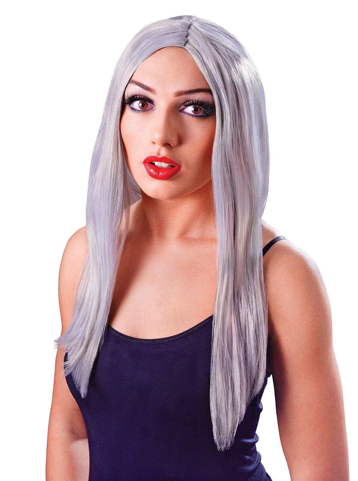 Wizard Queen Women’s 18" Long Hair Straight Wig Fancy Dress Accessory - Labreeze