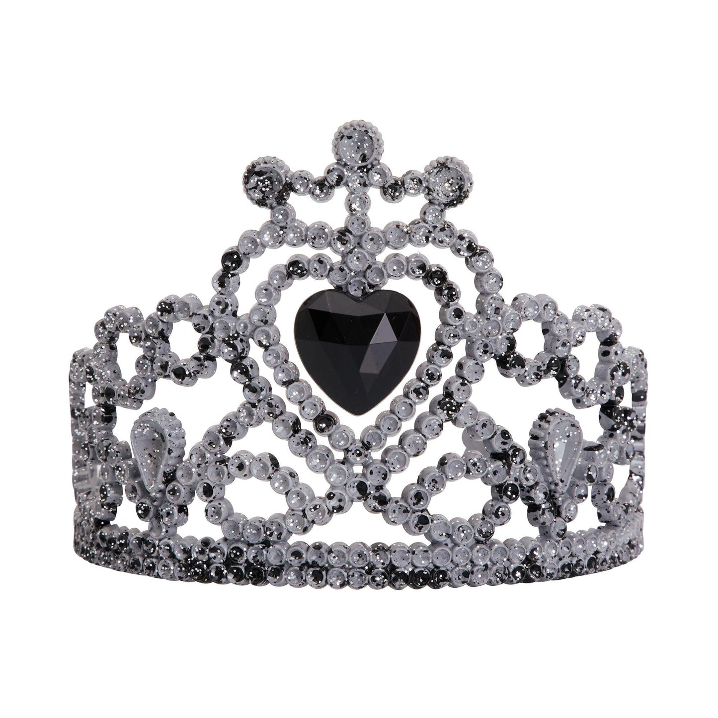 Zombie Tiara W/Black Heart Stone - Labreeze