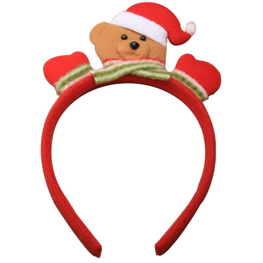 Spread Joy with Our Christmas Teddy Bear Alice Band - A Festive Fancy Dress Headband