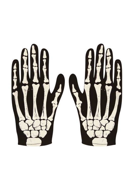 Adult Skeleton Gloves - Bone-Chilling Accessory for Spooky Ensembles