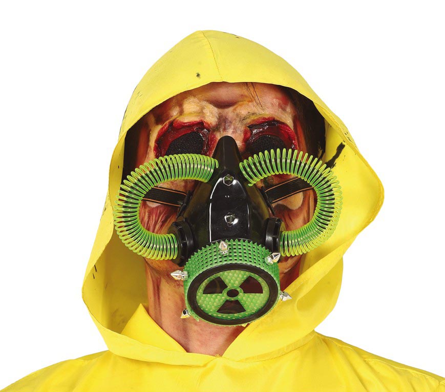 RADIOACTIVE GAS MASK