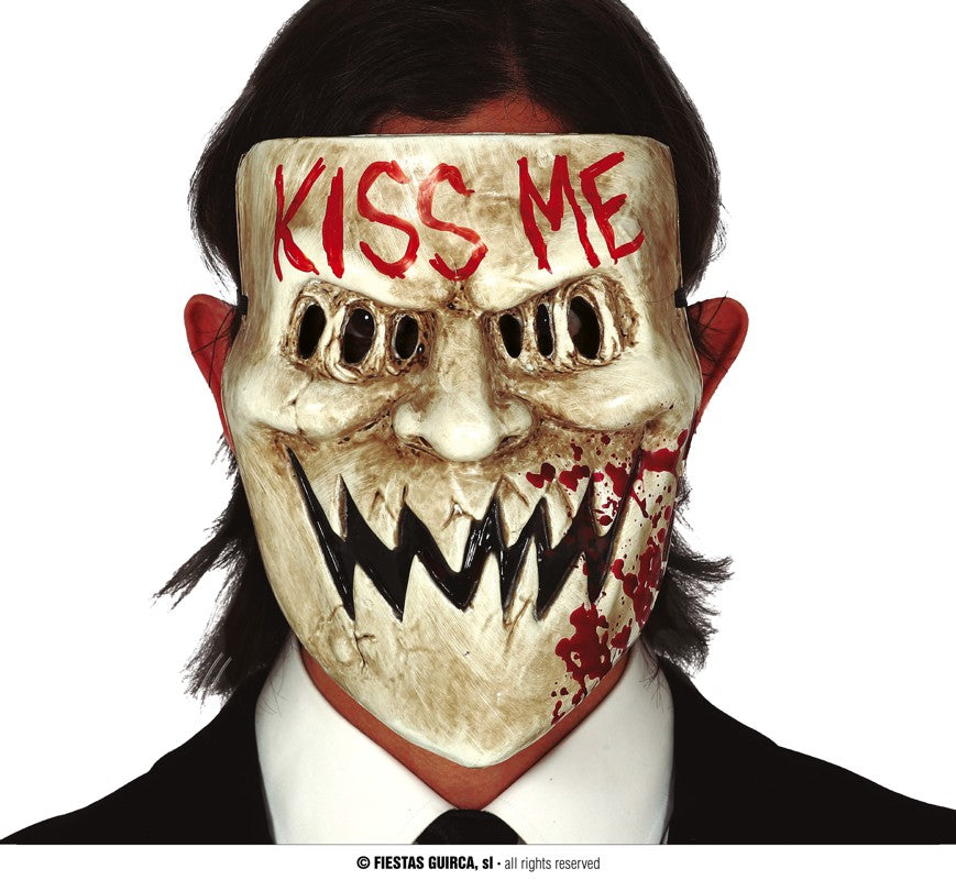 PVC "KISS ME" MASK