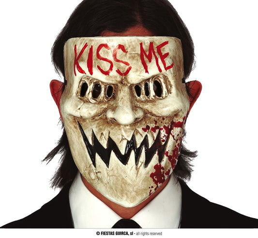 PVC "KISS ME" MASK