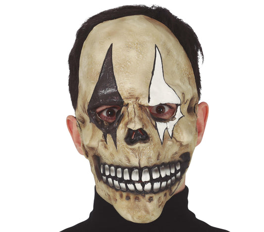 HARLEQUIN SKULL MASK LATEX