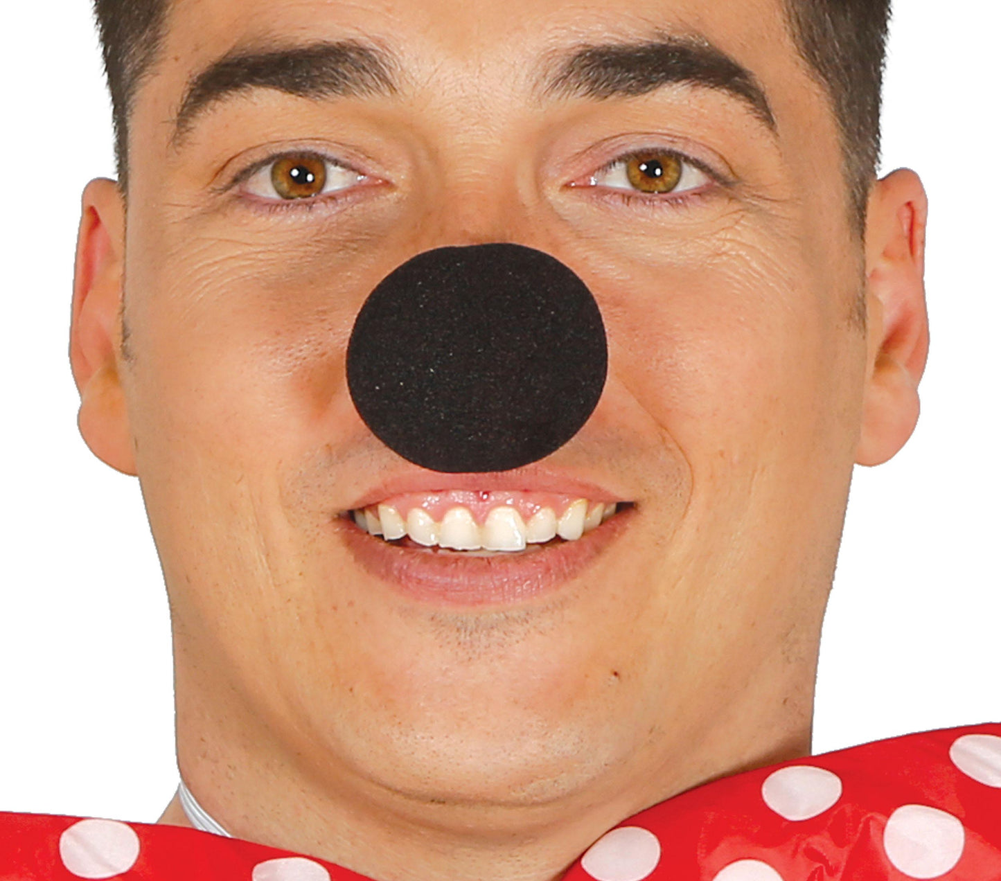 BLACK FOAM RUBBER NOSE,   5 CM