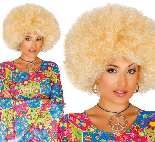 EXTRA BLOND AFRO WIG