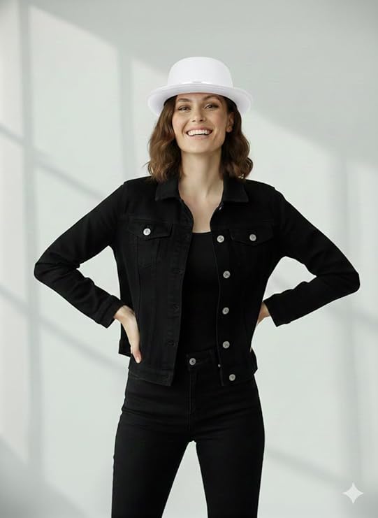 labreeze White Satin Look Bowler Hat – Adult Classic Party Accessory