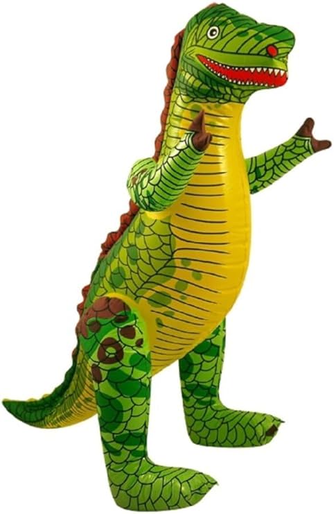 labreeze Set of 4 Inflatable Animal Toys – Shark, T-Rex Dinosaur, Whale & Frog Party Decorations - Labreeze Ltd