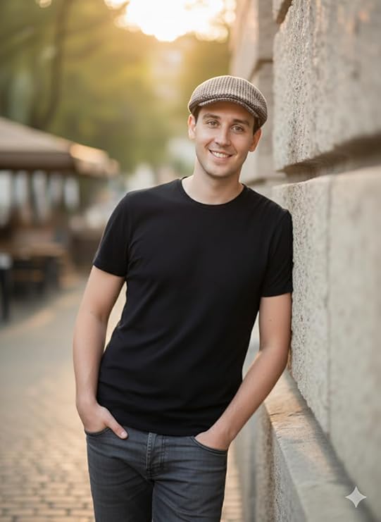 labreeze Brown Tweed Flat Cap – Adult Classic Peaky Style Hat