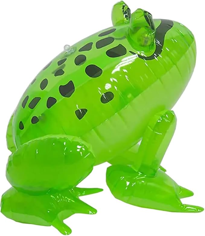 labreeze Set of 4 Inflatable Animal Toys – Shark, T-Rex Dinosaur, Whale & Frog Party Decorations - Labreeze Ltd