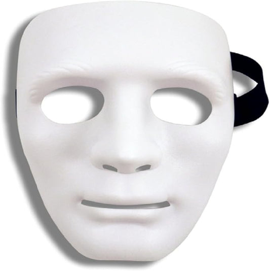 labreeze Adult I, Robot Movie Sonny Deluxe Face Mask (White) – Sci-Fi Android Fancy Dress Costume Accessory for Halloween, Cosplay & Parties