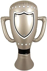Inflatable Trophy – 60cm Lightweight Inflatable Party Prop – Fun Accessory for Sports Events, Costume Parties & Photo Booths