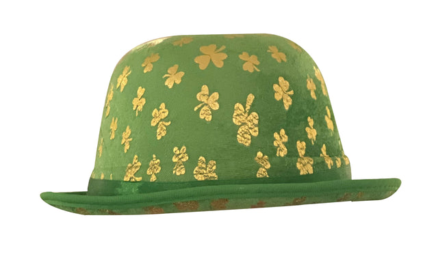 Labreeze Green Irish Bowler Hat – St. Patrick’s Day, World Book Day & World Book Week Fancy Dress Accessory