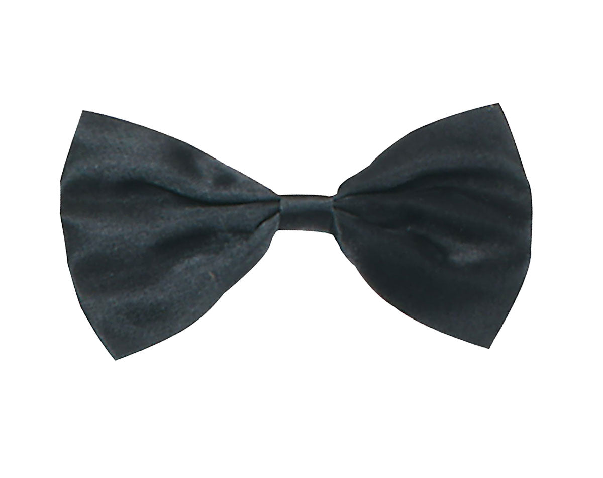 Lincoln Style Black Velour Hat with Snake Cane, White Gloves & Black Bow Tie - Complete Costume Set for Adults