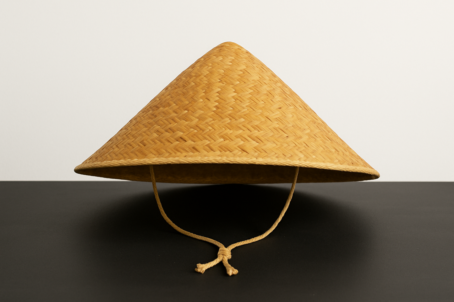Asian Conical Straw Hat - lifestyle image 2
