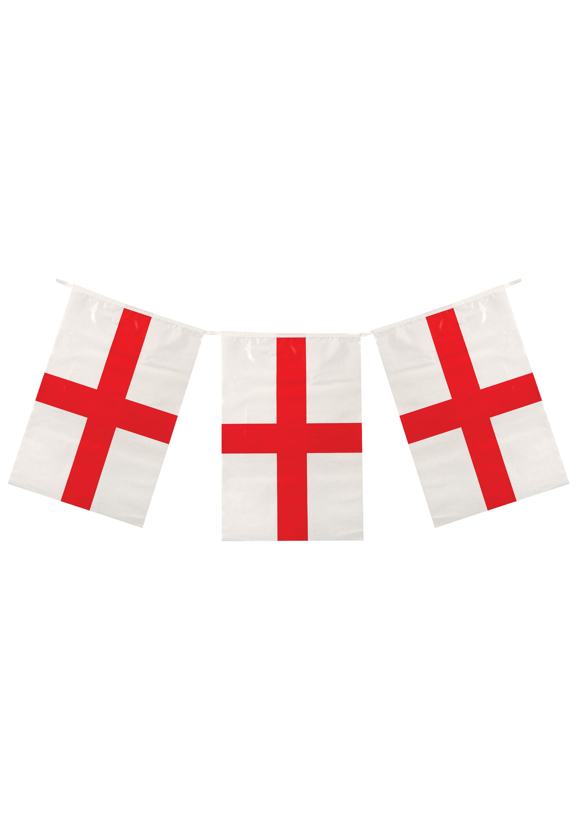 St George England flag bunting 4m with 11 flags
