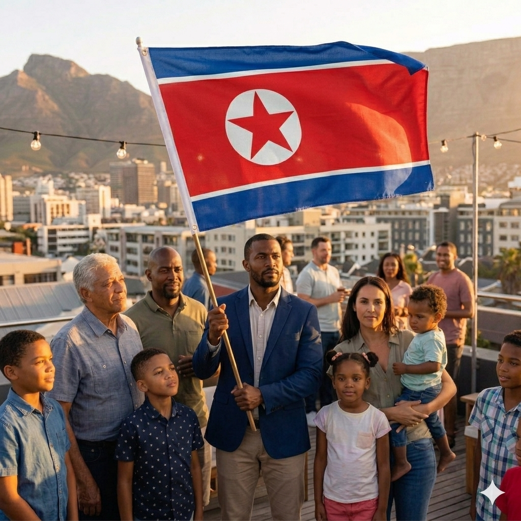 labreeze North Korea Flag 5ft x 3ft – DPRK Polyester National Flag with Metal Eyelets - Labreeze Ltd