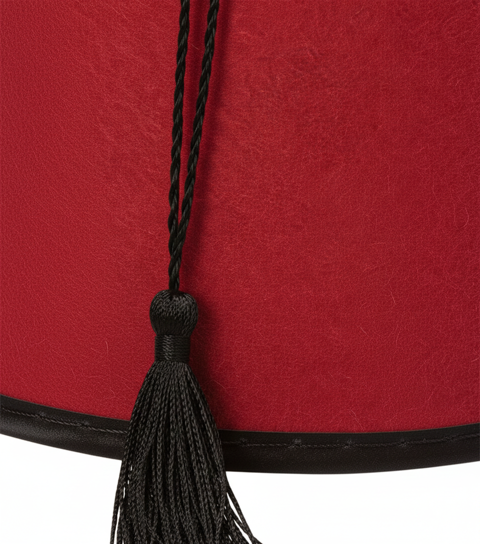 Red Fez Hat – Classic Fancy Dress Costume Accessory